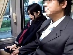 Japanese AV Model rubs her cunt in panty next PublicSexJapan.com
