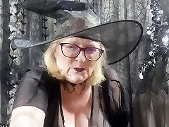 Sinful Mature Witch with huge tits and a cock hungry pussy