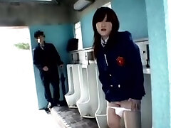 Chinese Student Angel  Public Crapper