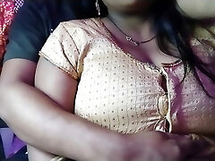 Hot desi uber-sexy big boobs wife and village bf romance in the secret room.
