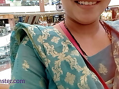 Sangeeta Goes To A Mall Unisex Restroom And Gets Horny While Peeing And Farting (Telugu Audio) 