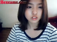 Cute Korean Female On Webcam