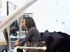 Japonés voyeur video con calientes de lesbianas que como coño mojado