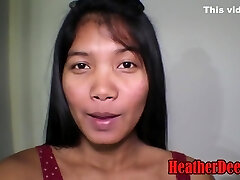 Heather Deep In 20 Week Prego Thai Teen Deepthroats Whip Cream Cock And Gets A Good Creamthroat