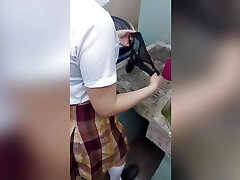 I find my stepdaughter home alone washing her panties, perverted step-dad I find my stepdaughter home alone washing her panties, perverted step-dad