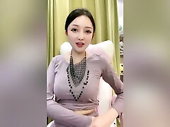 chinese amateur solo dame masturbating, homemade