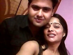 Indian Couple Romance on Web Cam