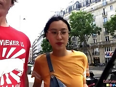 刘玥 Chinese Asian June Liu Creampie - SpicyGum Romps American Stud in Paris x Jay Bank Presents