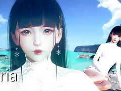 ai shoujo belleza japonesa aria en animación 3d realista 69 sexo sin censura