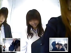 Zipang-5225缉获的系列第一版！ 关闭再见制服的女孩的照片展隐藏的摄像头卷。12