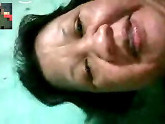 indonésien-vidéo appel bersama mami iroh bbw stw chubby