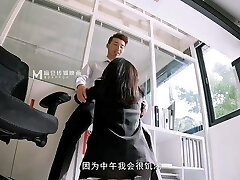 Asian Cheating Secretary Creampied By Her Boss After Work 4K - Chinese Cheating Husband