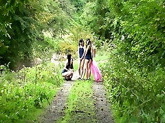 I Played a Prank on an Innocent Girl by a River in the Countryside and Went Gay-for-pay to a Nearby Hot Spring