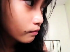 Playsome brunette maid gets banged hard