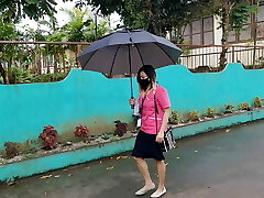 Horny tutor pick-up and fuck anal so hard