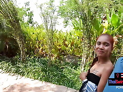 Xxl ass Thai girlfriend sucks and rides her hung boyfriend after a day out