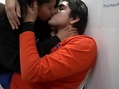 hunter Asia - Kissing ,romantic Sex after witnessing porn