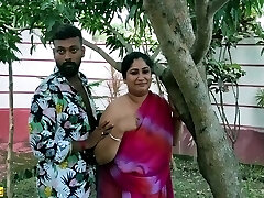 Indian Beautiful Maid Hot Fuckfest At Open Garden!! Viral Sex