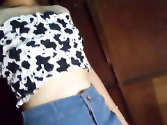 Asian nice girl horny at home 325