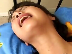 Petite nipples and hairy gash from Tokyo