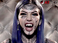 HO HUNTERS - Tatted ghost Amber Luke wants to fuck 