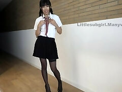 Schoolgirl Begging For Your Spunk - JOI - 4K