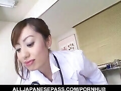 Japanese AV Model n mischievous nurse porn scenes