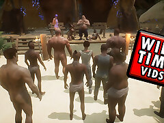 Group Orgy On Island – Wild Time Vids