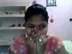 Flashing my Indian boobs on a web cam