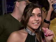Kinky ladies have sex in party clip