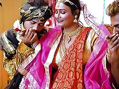 Desi queen Plus-size Sucharita Full foursome Swayambar hard-core erotic Night Group sex gangbang Full Movie ( Hindi Audio ) 