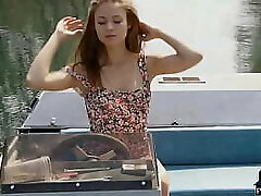 Petite Russian teen Hilary C striptease and doing some torrid posing in the naked Petite Russian teen Hilary C striptease and doing some torrid posing in the naked