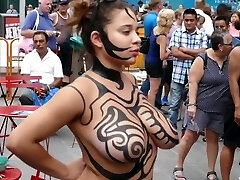 gros seins bodypainting 001