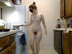Taste My Moist Fragile Muffin – Naked In The Kitchen Sequence 42 Part 1 Of 4