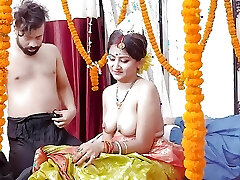 femme infidèle partie 02 femme nouvellement mariée avec son petit ami baise hardcore devant son mari (audio hindi )