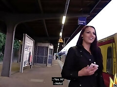 Jolee Love having joy while giving a good blowjob to her boss