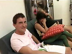 Three weenies for petite angelina at her FIRST GANGBANG Three weenies for petite angelina at her FIRST GANGBANG