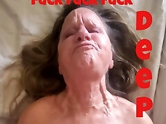 EXTREME GRANNY MARRIED Tramp LESLIE SUCKS, Licks AND CUMS LIKE A CHEATING WHORE Wifey ON DADDY'S THICK COCK