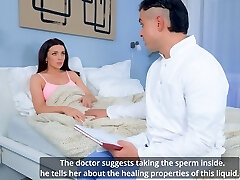 Kind doctor fucked enslaved patient