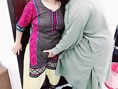 Punjabi Beautifull Maid Fantasy Fulfilled With Clear Hindi Filthy Voice Talking