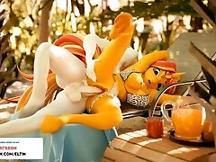 Cute Furry Gal Sweetly Fucked And Creampied On The Beach Animated High Quality Wooly Hentai My L