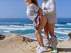 Hot compilation of real couple public outdoor smashes!