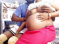 Young Pregnent Pinki Bhabhi gives juicy Deep Throat and Devar Cum in Jaws.