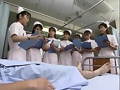 Fabulous Japanese girl Kaho Kasumi, Sasa Handa, Meguru Kosaka in Ultra-kinky Nurse, Handjobs JAV video