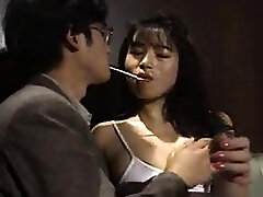 Japanese assistant handjob footjob in pantyhose Uncensored Japanese assistant handjob footjob in pantyhose Uncensored