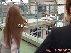Kotone Amamiya Hot professor gives part6