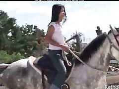Topless Asian Teen Riding A Horse asian cumshots chinese guzzle japanese chinese