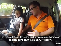 Public Asian Blows Instructor Before Hump In Car