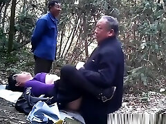 Old asian man fucks lush asian prostitute
