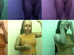 Hot Puja – horny Bengali Model with natural bumpers ravaging under water and showering with Husband 
